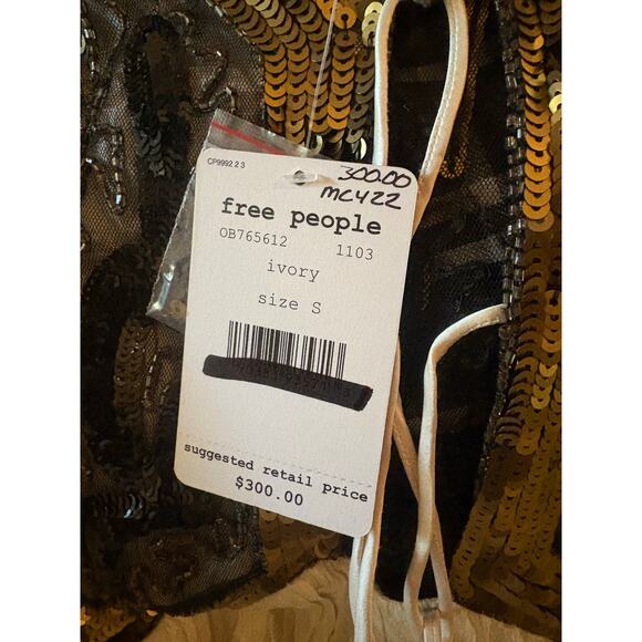 NEW Free People Moonglow A-line Dress Size Small - Picture 8 of 8